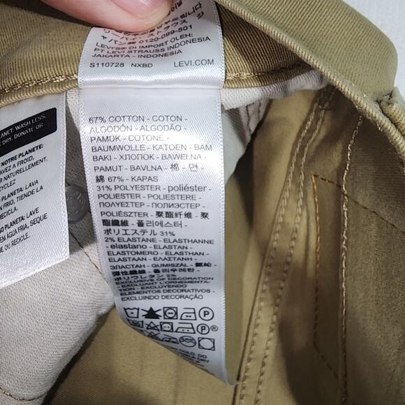 Levi's 511 slim sit below the waist slim throughout W29''x L30'' men pants - Picture 5 of 7